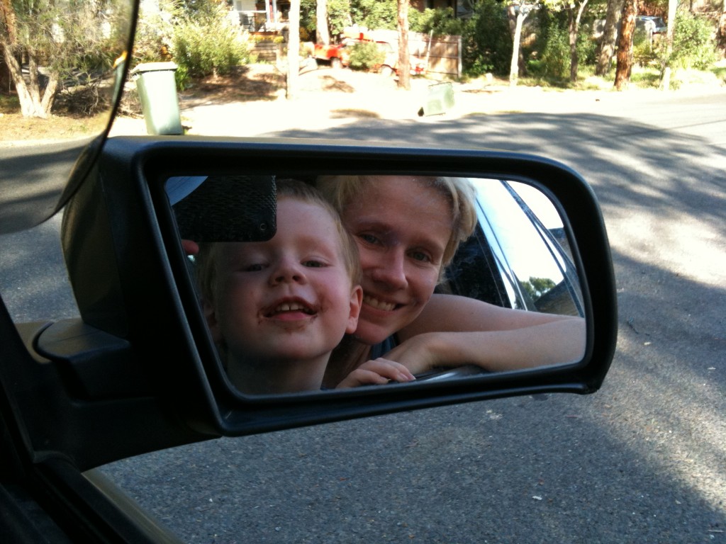 rearview mirror