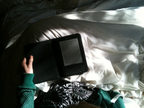 reading in bed