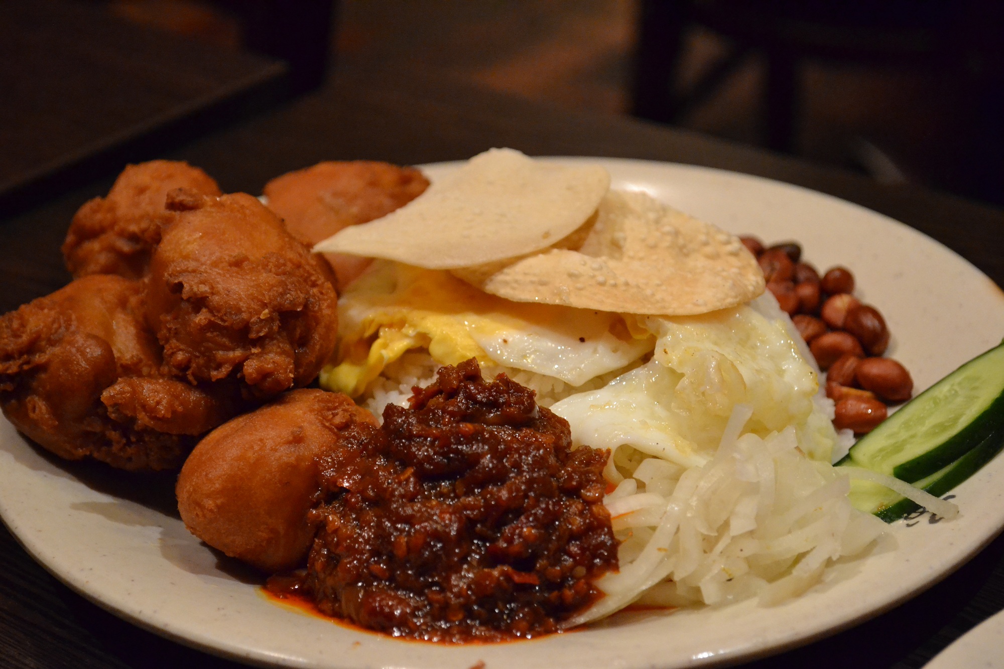 Traditional Vegetarian Nasi Lemak