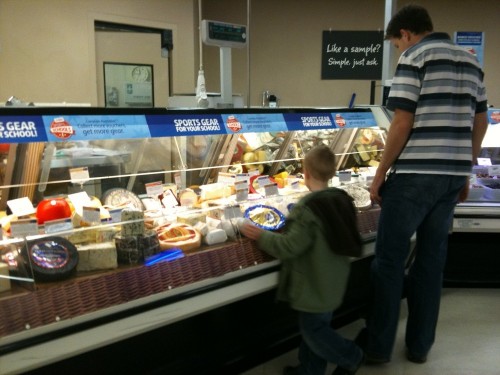 cheese counter