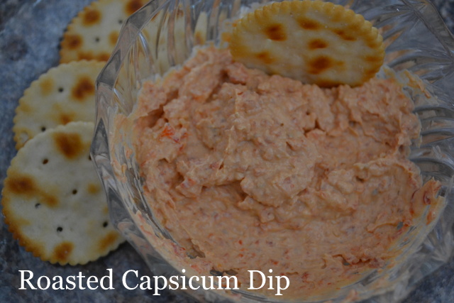 roasted capsicum dip