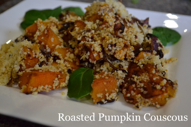 roasted pumpkin couscous