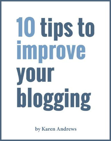 10 tips to improve your blogging ebook cover