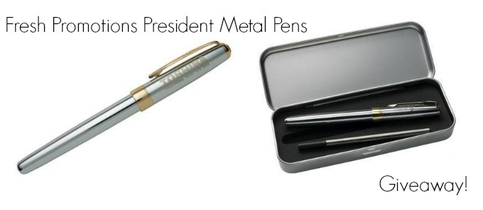 Fresh Promotions President Metal Pen