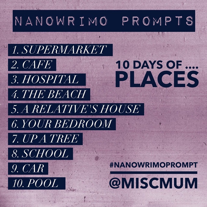 nanowrimo places