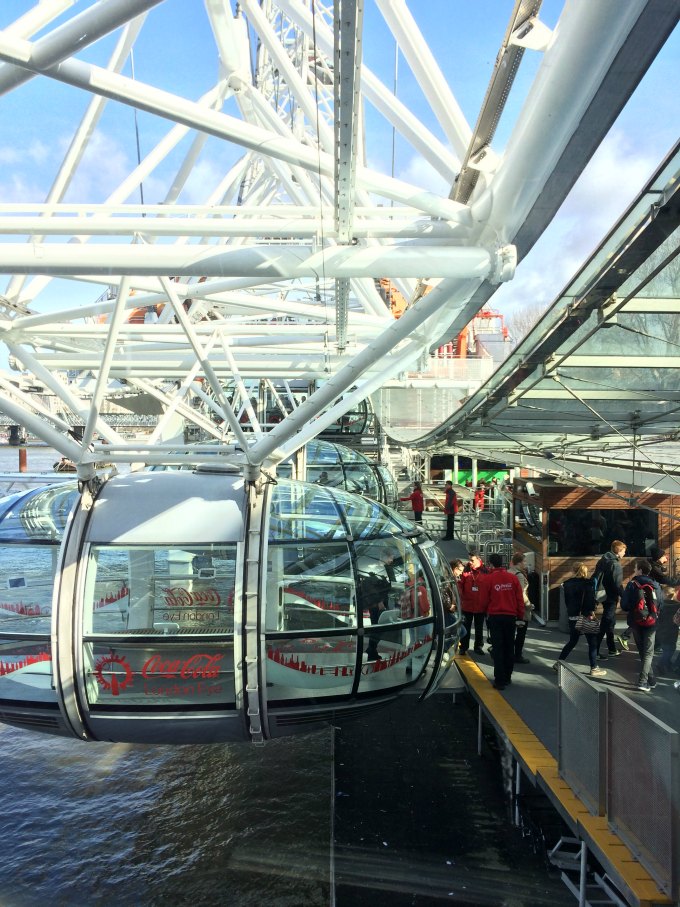 getting off london eye