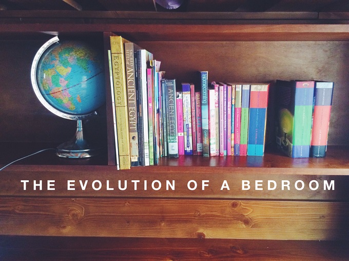 The evolution of a bedroom