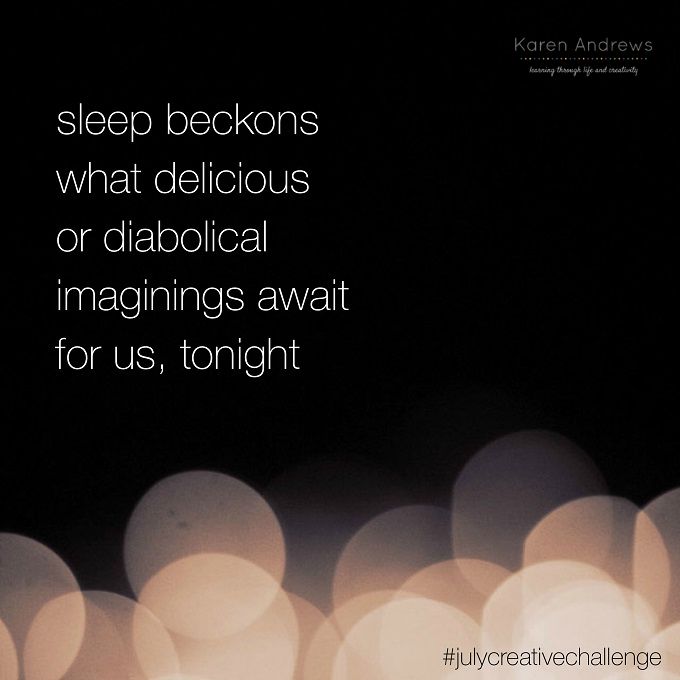 sleep beckons