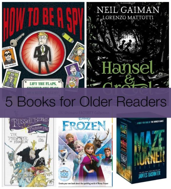 5 books for Older Readers For Christmas