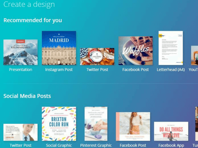 Canva screenshot